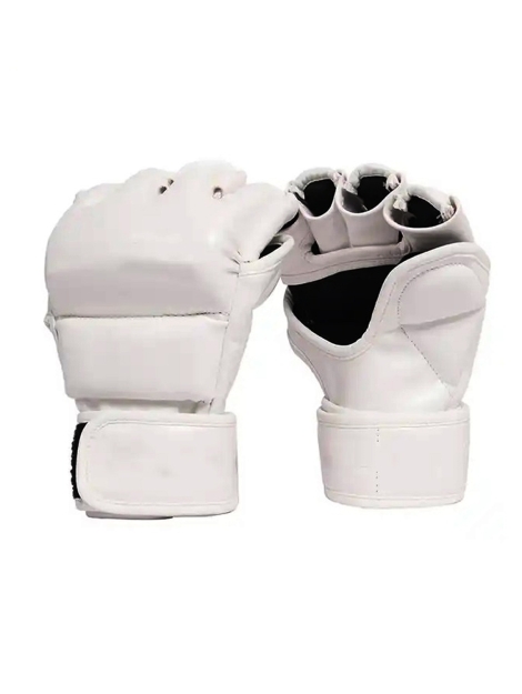 White_MMA_Gloves