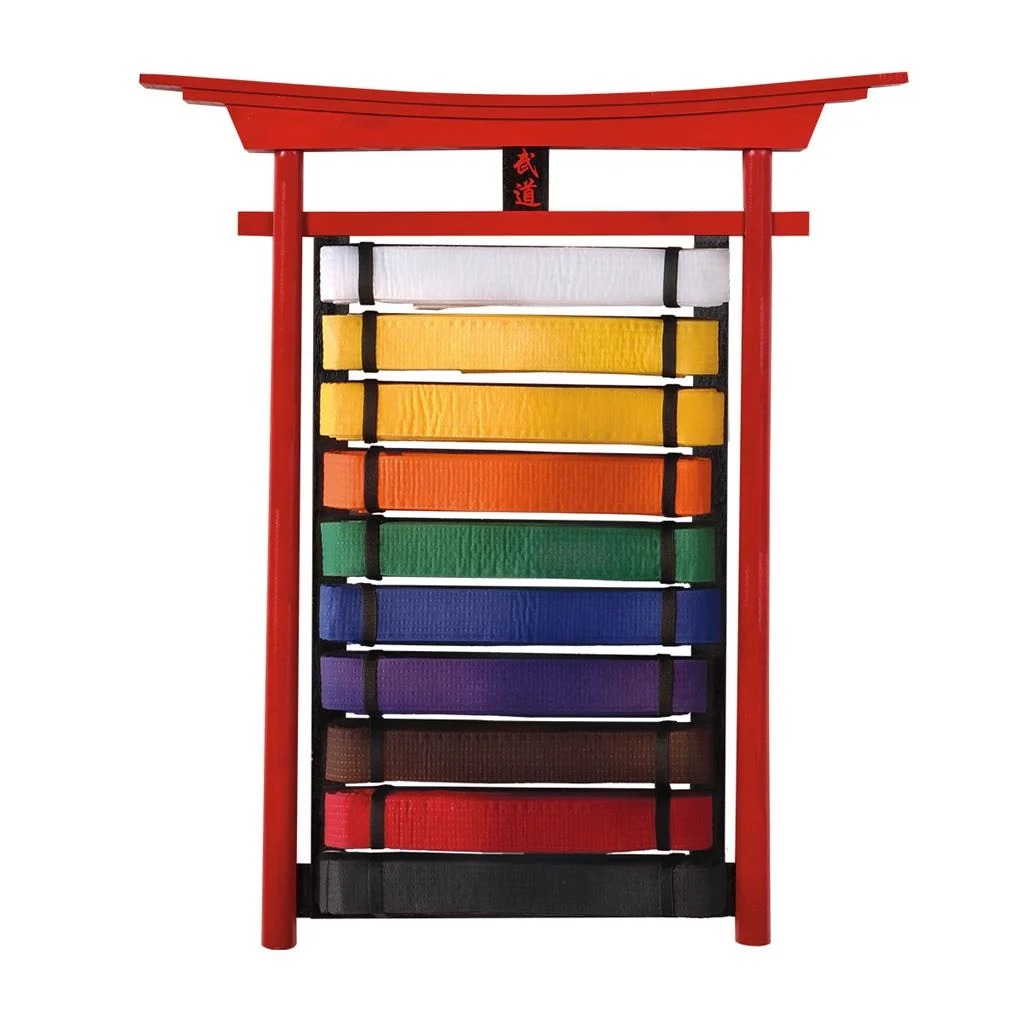 Wall mounted belt display rack - Image 2